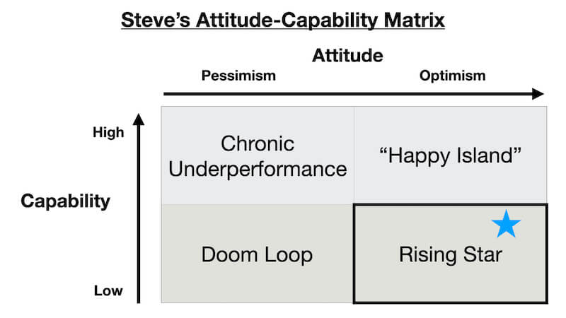 steve bleistein attitude capability matrix