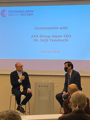 Conversation with AXA Group Japan CEO Seiji Yasubuchi